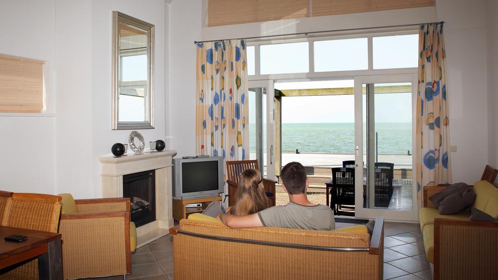 Beach-Dijkvilla Seaview Horizons Makkum Rum bild